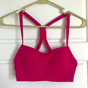 Victoria’s Secret VSX padded pink sports bra in XS